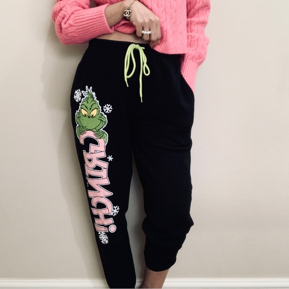 Pants - Brand New Grinch pants